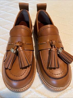Tassel Loafers in Tan by SeeByChloe - NEW size 6